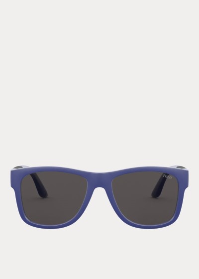 Men's Polo Ralph Lauren Color-Blocked Sunglasses | 630752GKA